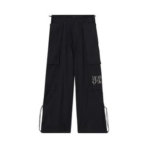 Palm Angels Monogram Parachute Pants 'Черный'