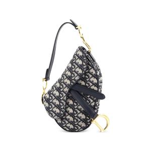 Плечевая сумка Saddle Handbag Oblique Canvas Mini