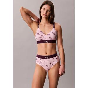 Бралетт с графической монограммой из микрофибры с легкой подкладкой - Calvin Klein Underwear