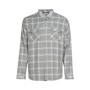 Фланелевые рубашки Warren Lotas Reaper Japanese Plaid Shirt «Grey/Cream»