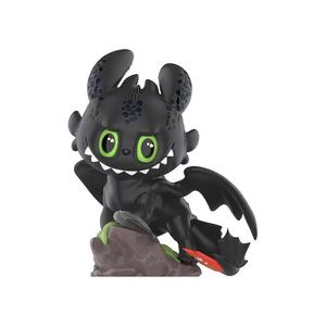Фигурки Pop Mart Labubu THE MONSTERS Как приручить дракона Беззубик 'Black'
