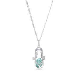Колье Aquamarine с подвеской