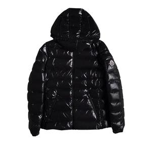 Верхняя одежда Moncler Bady Hooded Shiny Full Zip Jacket «Black»