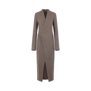 Пальто Rick Owens Long-Sleeve Lab Coat 'Пыль'