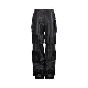 Брюки Martine Rose Fringe Trouser 'Черный'