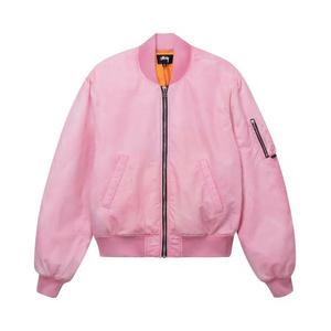 Бомберы Stussy Dyed Nylon Bomber 'Pink'