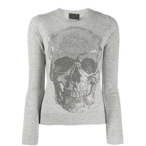 Джемпер с декором Skull