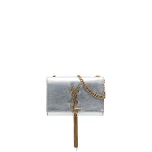 2014 Small Metallic Calfskin Monogram Kate Tassel crossbody bag