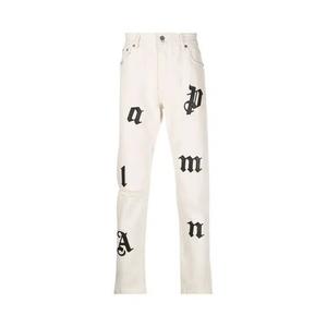 Низ Palm Angels Logo Patch Classic 5 Pocket 'Off White'