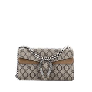 Маленькая сумка на плечо Dionysus Bag GG Crystal Embellished Metal