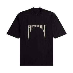 Футболки с коротким рукавом Rick Owens Porterville T-Shirt 'Black/Pearl'