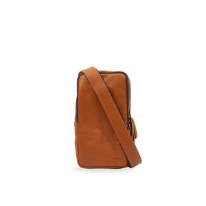 Cali Chestnut Crossbody Сумка через плечо из натуральной кожи