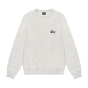 Футболки Stussy Basic Crew 'Пепельно-вересковый'