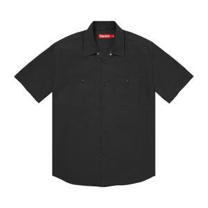 Рубашки на пуговицах Supreme Cigarette Short-Sleeve Shirt 'Black'