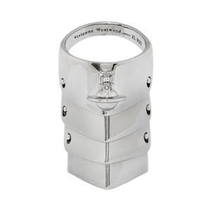Кольца Vivienne Westwood Armour Ring P019 S 'Platinum'