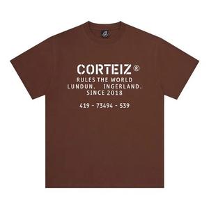 Топы Corteiz OG Stencil Tee 'Коричневый'