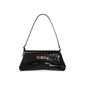 Сумки через плечо Balenciaga Flap Stret Bag 'Черный'