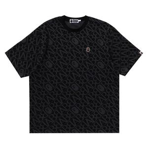 Футболки с коротким рукавом BAPE Sport Monogram Ape Head One Point Футболка 'Черный'