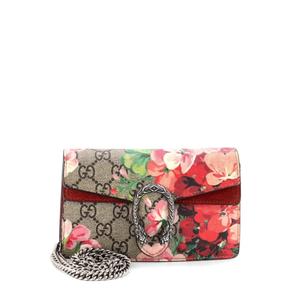 Сумка через плечо Dionysus Bag Blooms Print GG Coated Canvas Super Mini