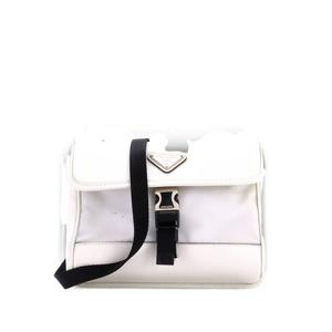 Маленькая сумка через плечо Buckle Flap Re-Nylon and Leather
