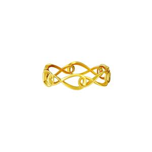 TOMEI Anastasia Infinity браслет-обруч, желтое золото 916/22K