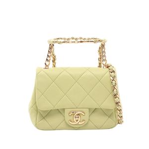 Сумка через плечо Quilted Lambskin Oval Logo Chain Top Handle Flap (2021-2026 годы)