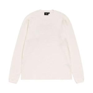 Футболки с длинным рукавом Stussy Mantra Raglan Thermal 'Белый'