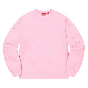 Свитшоты Supreme Tonal Appliqué Crewneck 'Pale Pink'