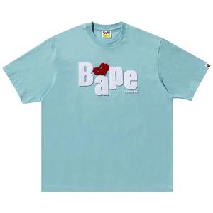Футболки с коротким рукавом BAPE Heart Ape Head Relaxed Fit Tee 'Sax'