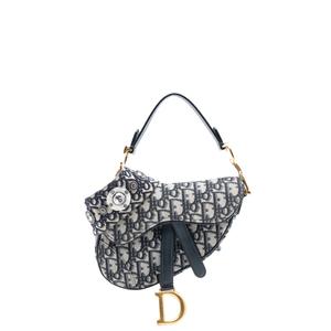 Сумка-сэтчел Micro Oblique Canvas Saddle Bag (2019 год)