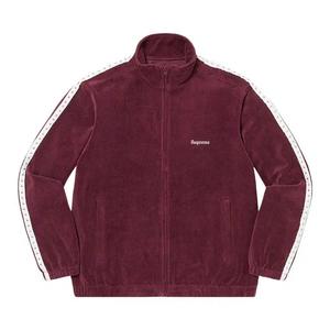 Трековые куртки Supreme Studded Velour Track Jacket 'Burgundy'
