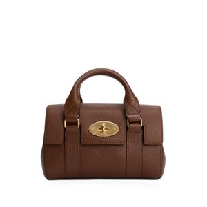 Мини-сумка Bayswater из зернистой кожи