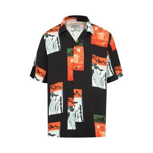 Футболки с коротким рукавом Carhartt WIP Short-Sleeve Sean Hamilton Shirt 'Sean Hamilton Print/Black'