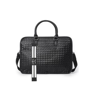 Плетеный портфель из искусственной кожи ET-K20019black