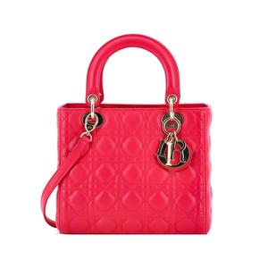 Стеганая сумка-сэтчел Lady Dior Bag Cannage