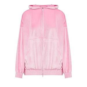 Зип-апы Balenciaga BB Paris Zip-Up Hoodie 'Pink'