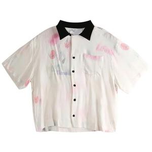 Рубашки и топы Paly Hollywood Crayon Silk Shirt 'Мультиколор'