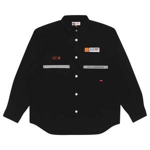 Рубашки и топы AAPE Logo Patch Shirt 'Черный'