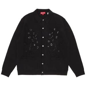 Кардиганы Supreme Beaded Appliqué Cardigan 'Black'