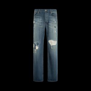 Прямые джинсы JW Anderson «Dark Blue»
