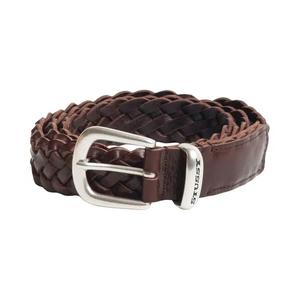 Ремни Stussy Braided Leather Belt 'Коричневый'
