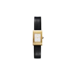Маленькие часы Reflet из желтого золота 18 карат