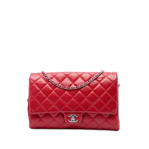 Сумка на плечо CC Quilted Caviar Flap Clutch with Chain (2013-2014 годы)