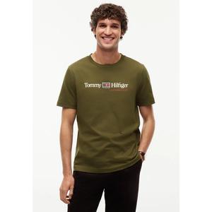 Футболка с круглым вырезом Logo Jersey Crew Neck - Tommy Mainline