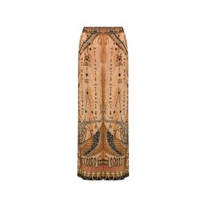 Брюки kingdom hieroglyphs с принтом
