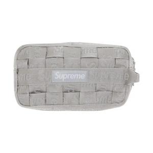 Поясная сумка Supreme Woven Utility 'Серый'