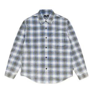 Рубашка на пуговицах Stussy Dax Printed Shirt 'Синий'