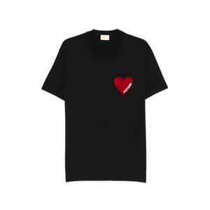 Футболка с декором heart