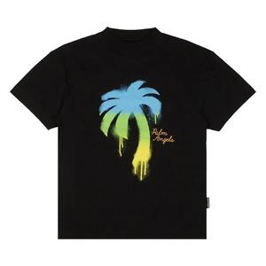 Футболки Palm Angels The Palm Classic Tee 'Черный/Зеленый'