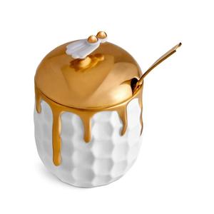 Горшок для меда Beehive с позолотой